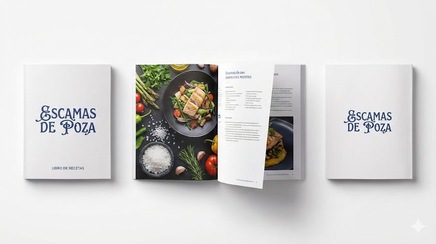 Maqueta: Libro de cocina