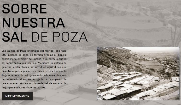 Sección Sobre nuestra sal de Poza