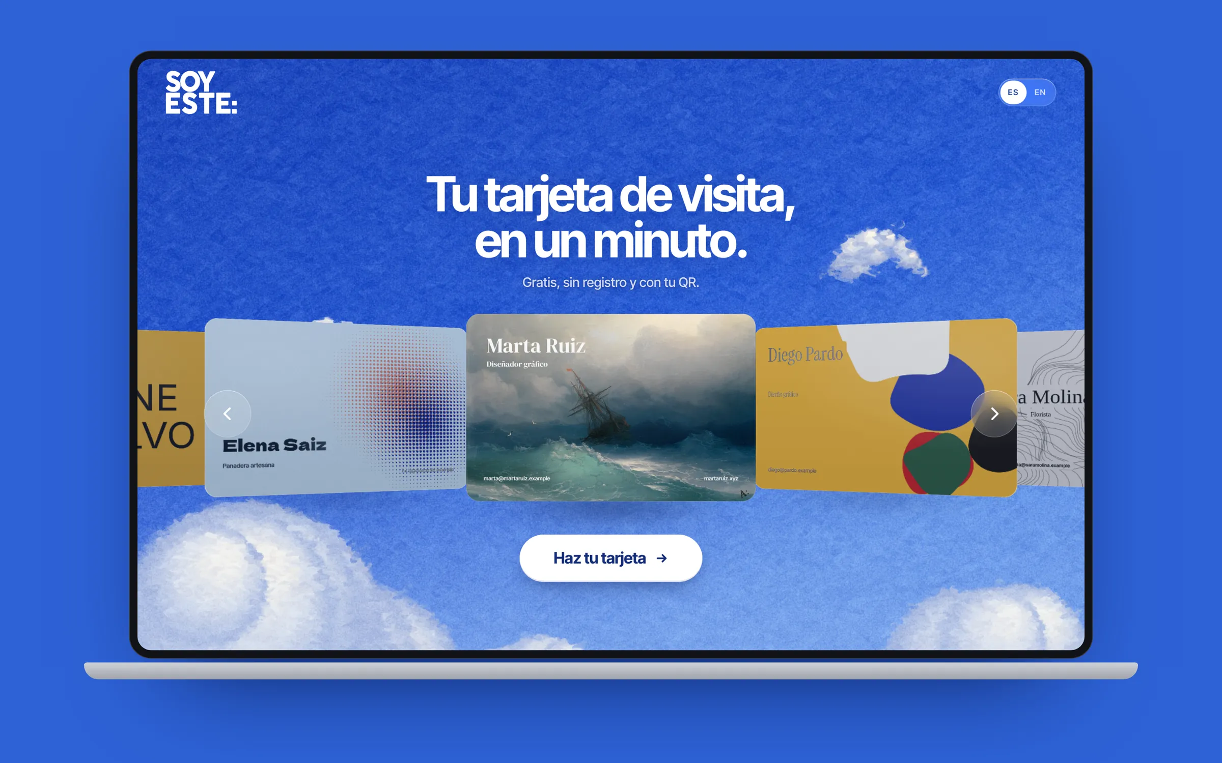 La web en un portátil